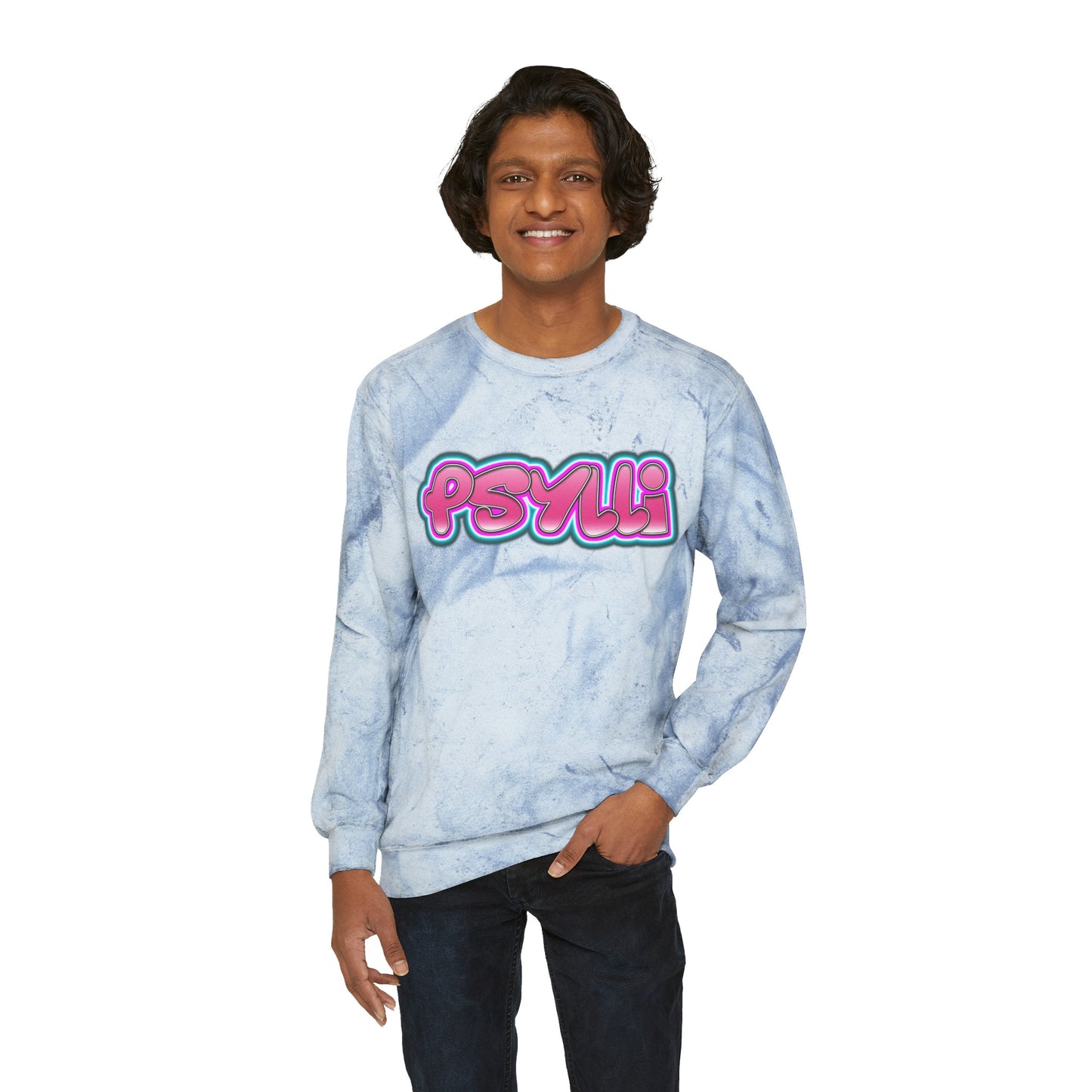 Psylli Color Blast Crewneck Sweatshirt