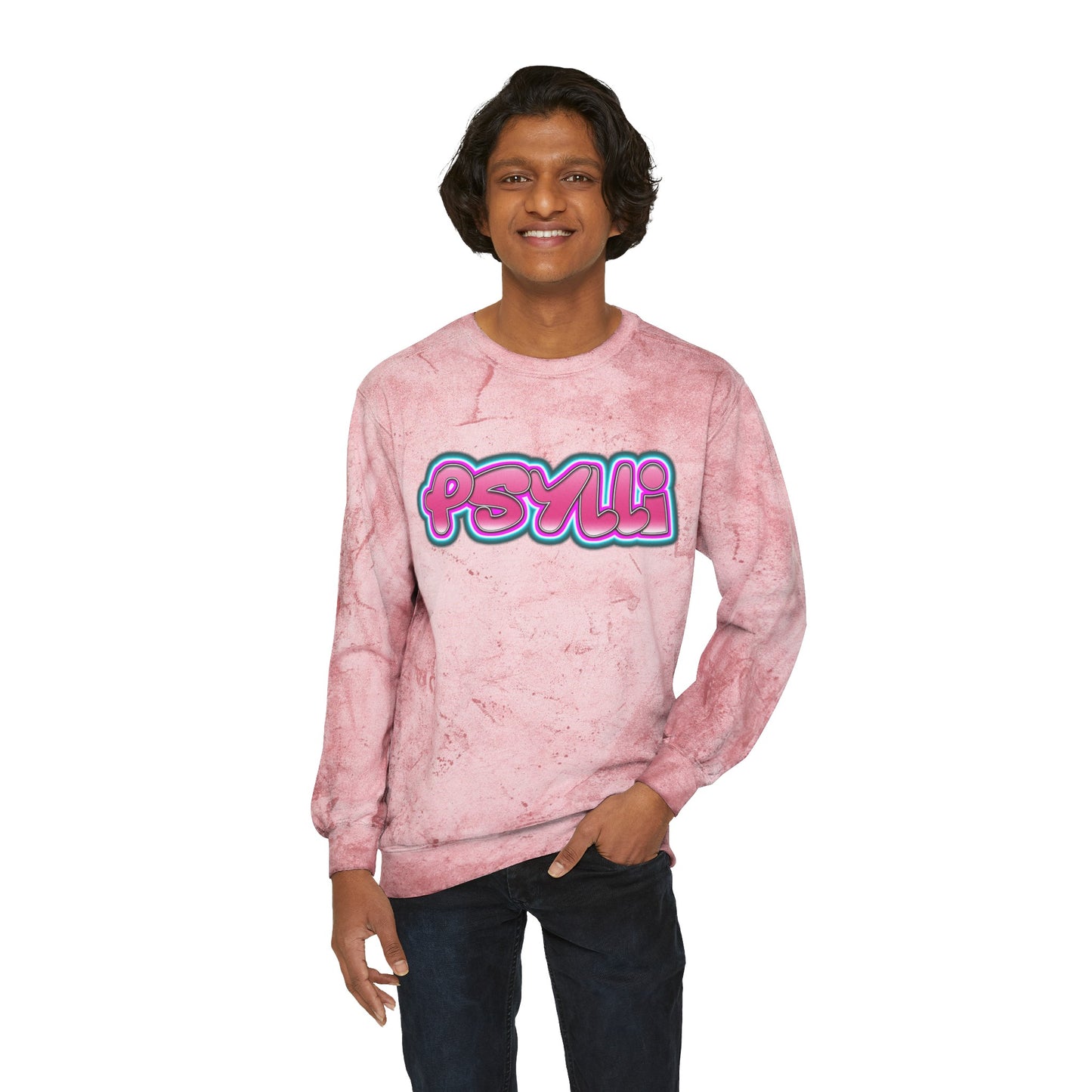 Psylli Color Blast Crewneck Sweatshirt