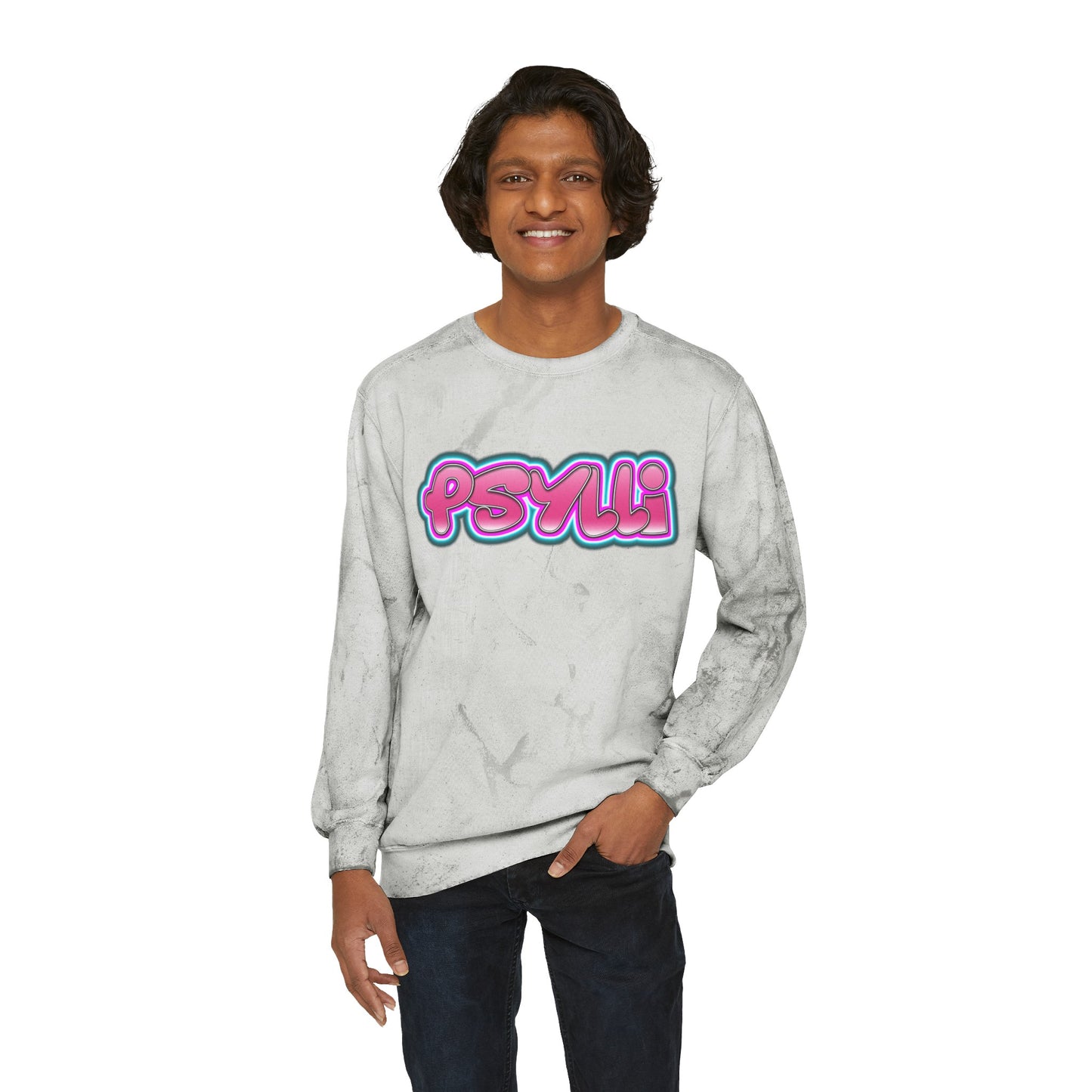 Psylli Color Blast Crewneck Sweatshirt