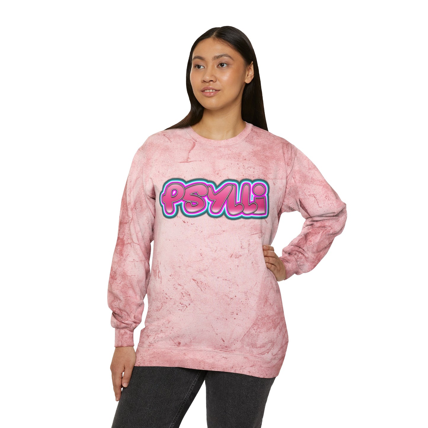 Psylli Color Blast Crewneck Sweatshirt