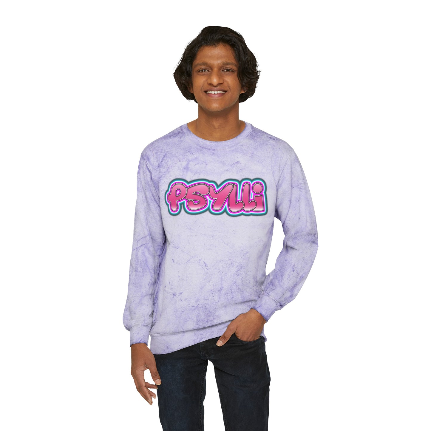 Psylli Color Blast Crewneck Sweatshirt