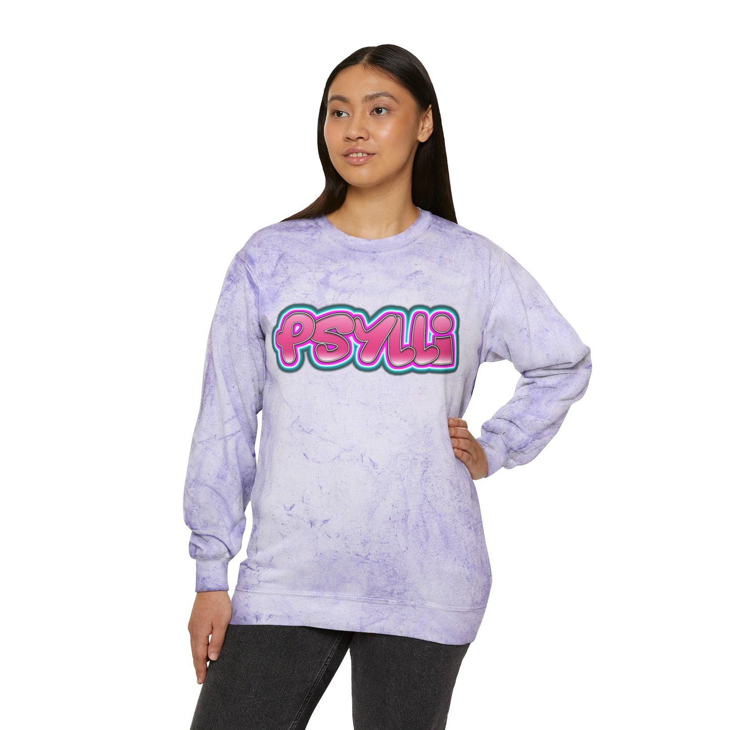 Psylli Color Blast Crewneck Sweatshirt